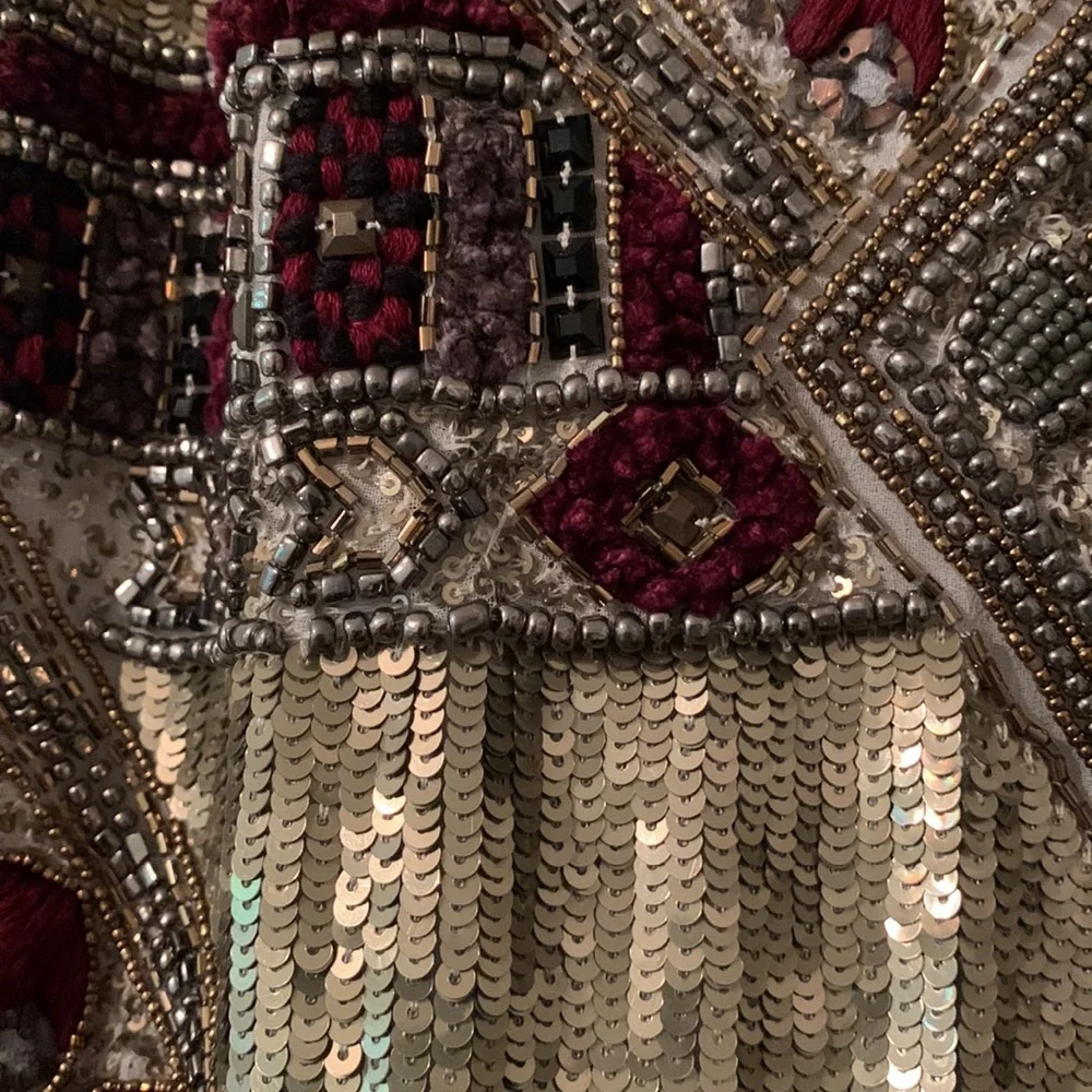 Alice + Olivia beaded & sequin dress, 2, NWT - Picture 3 of 11